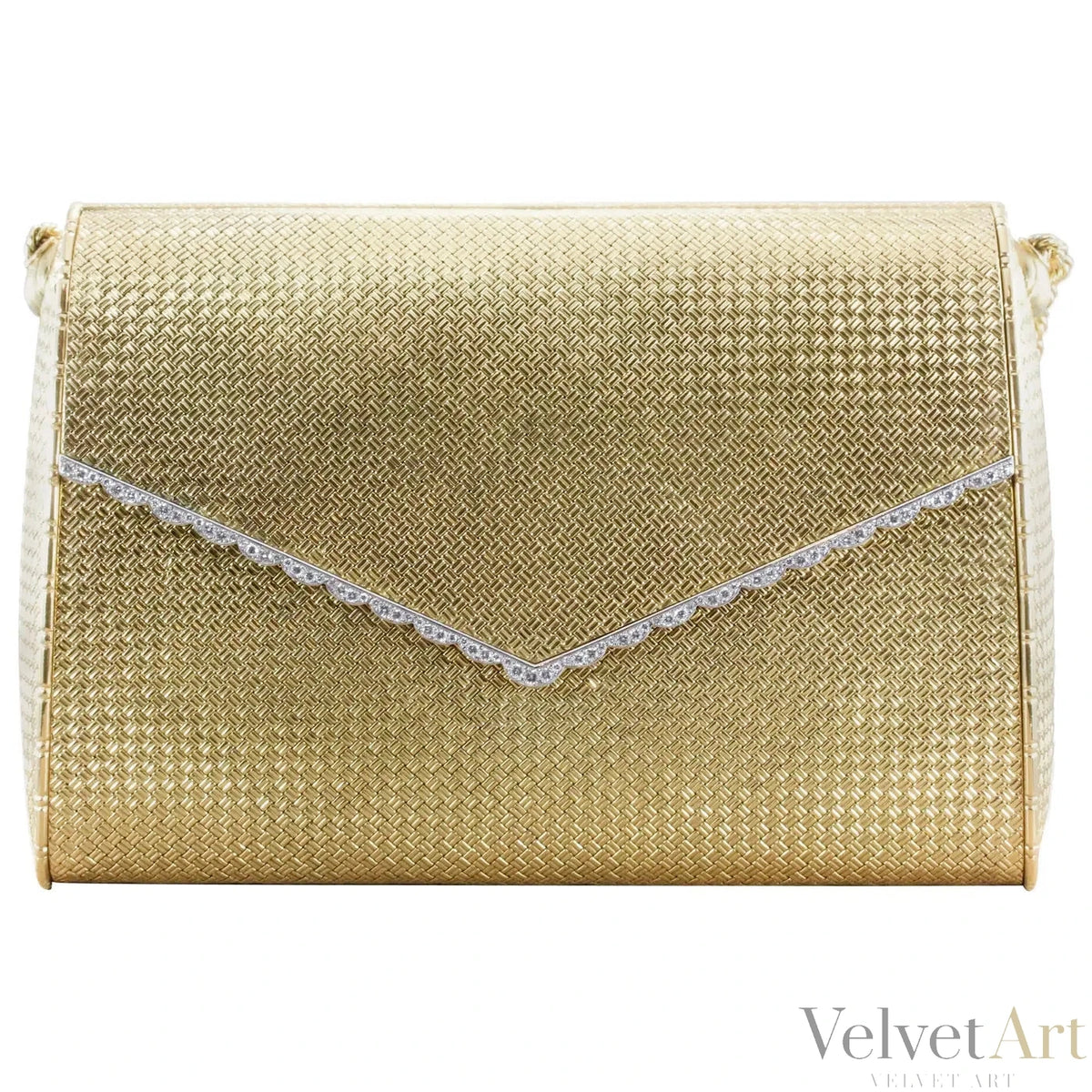 Bolso Cartier de Oro y Diamantes, Cartier París 1960