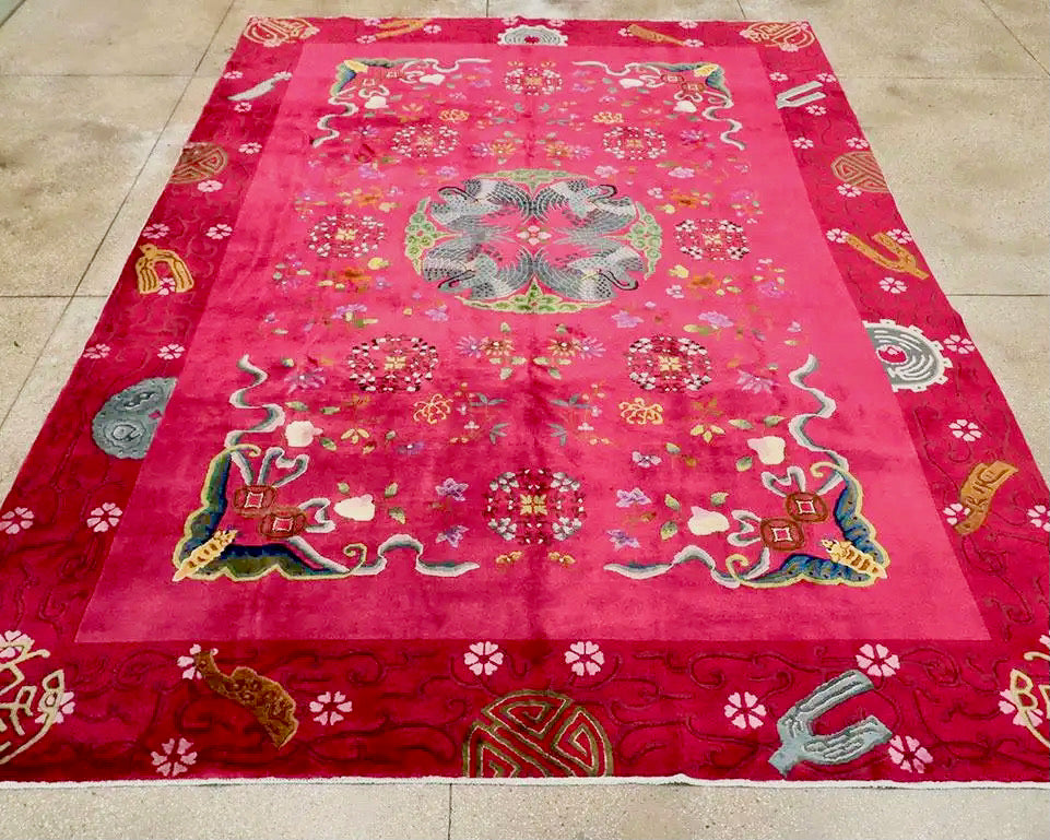 Alfombra Estilo Art Deco | China 1920