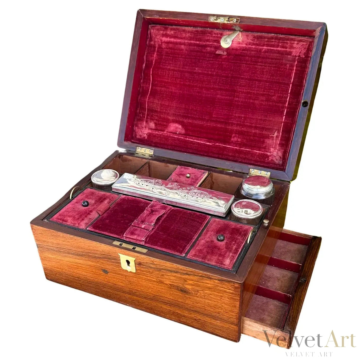 Tocador de Viaje para Caballero, Francia, 1890