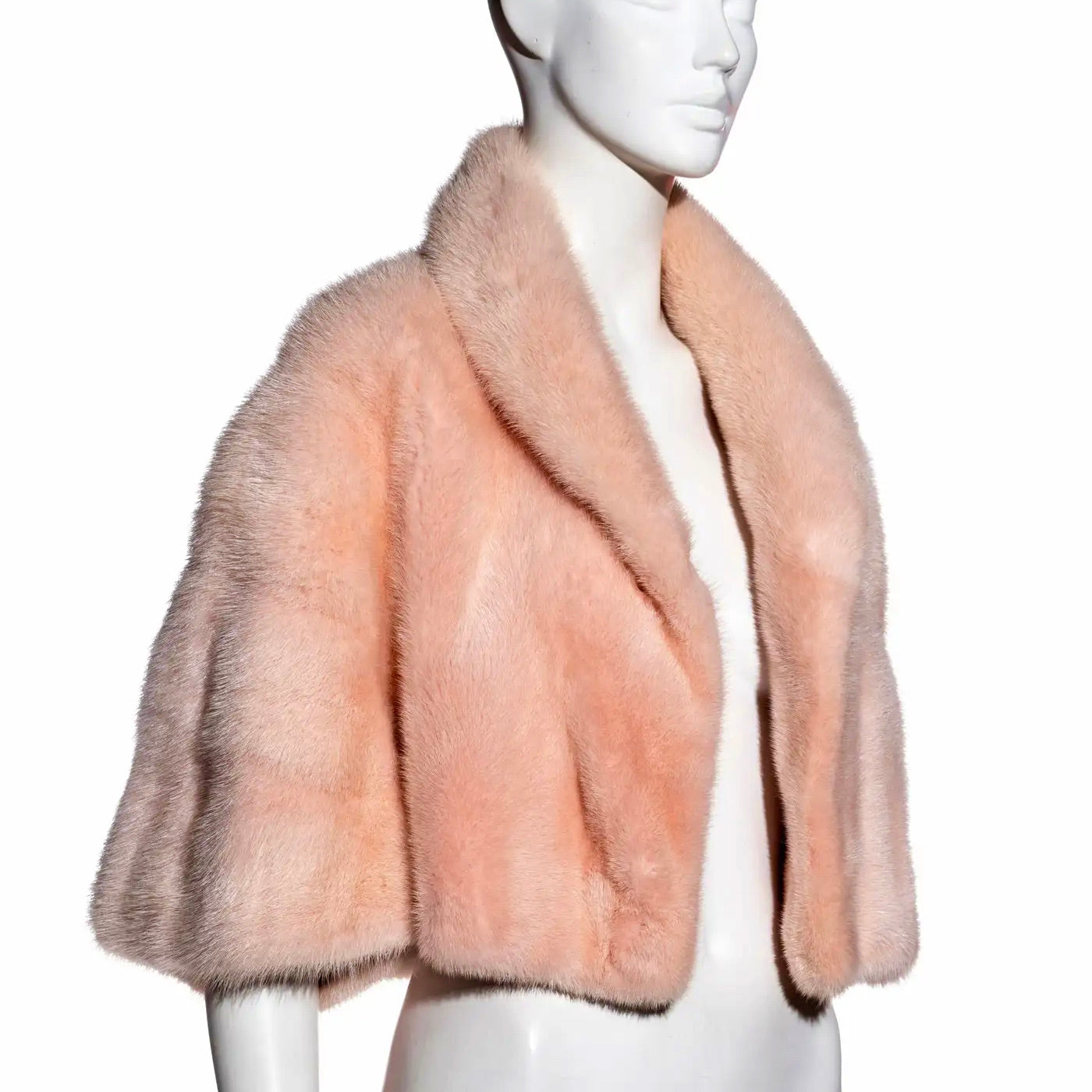 Bolero de Visón Rosa | John Galliano for Christian Dior 1997