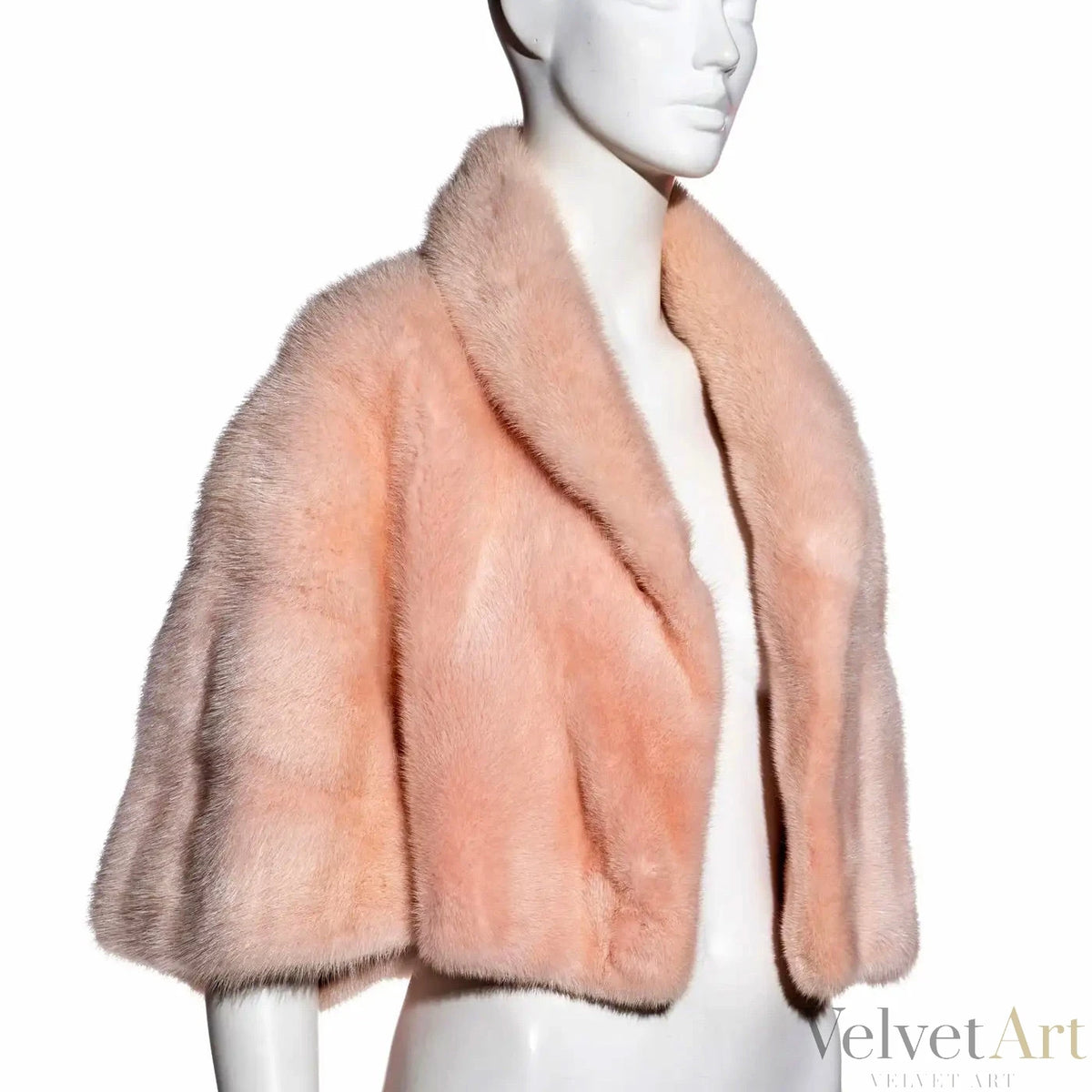 Bolero de Visón Rosa, John Galliano for Christian Dior 1997 – vista 3 de 7