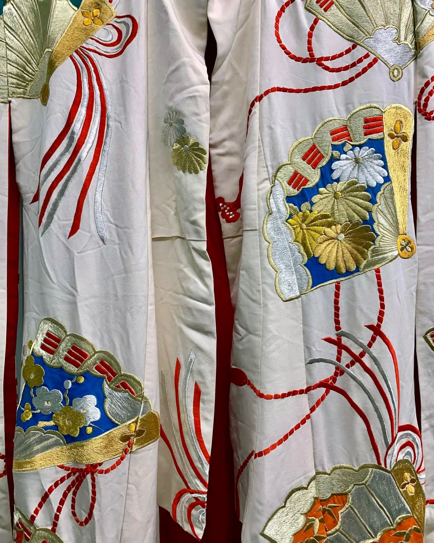 kimono Ceremonial de Seda | Estilo Art Deco Oriental | Japón, 1930