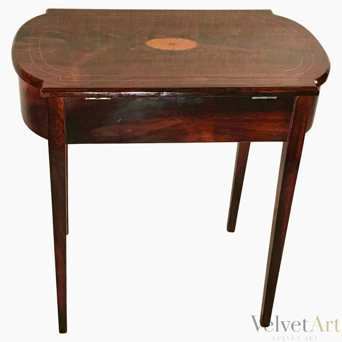Pequeño Escritorio de Dama en Kingwood, Regencia Inglesa, 1830