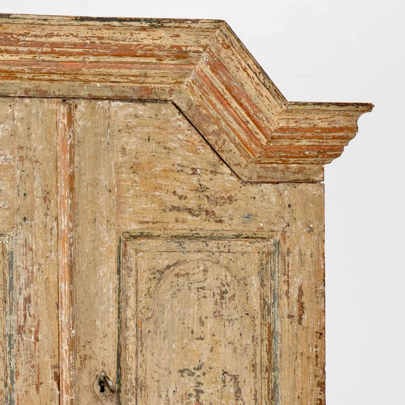 Secretaria Sueca de Pino Pintada de 1820