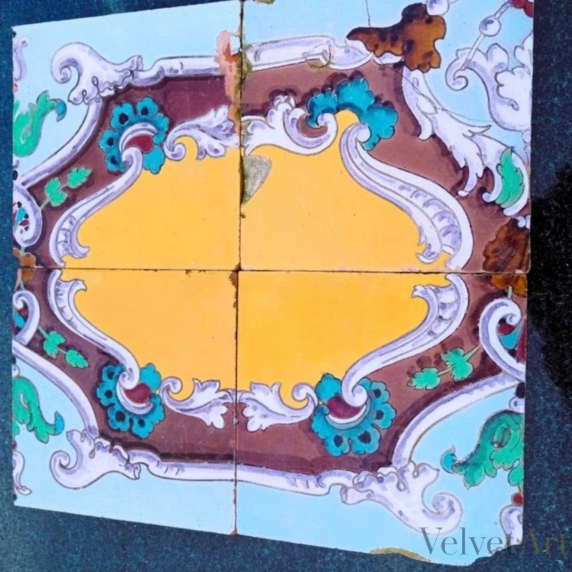 Composición de Azulejos de Triana, Finales del Siglo XIX. Taller de José Mensaque y Vera