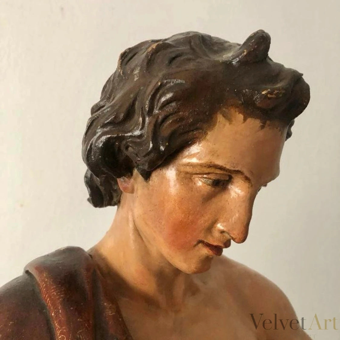 Escuela Andaluza | San Juan Barroco de Terracota | Estudio Taller