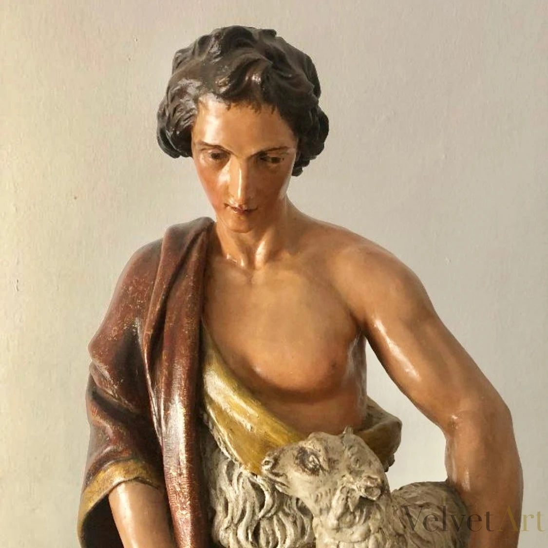 Escuela Andaluza | San Juan Barroco de Terracota | Estudio Taller