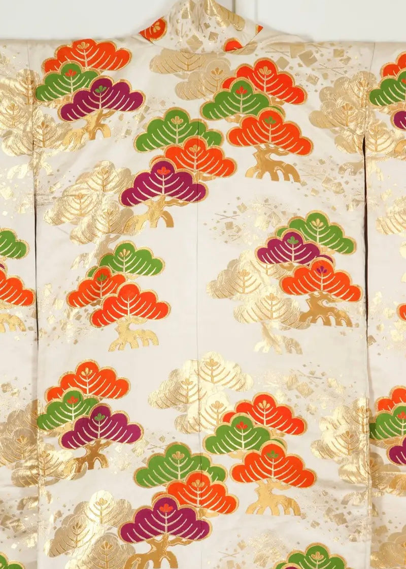 Kimono Ceremonial de Seda | Japón | 1970