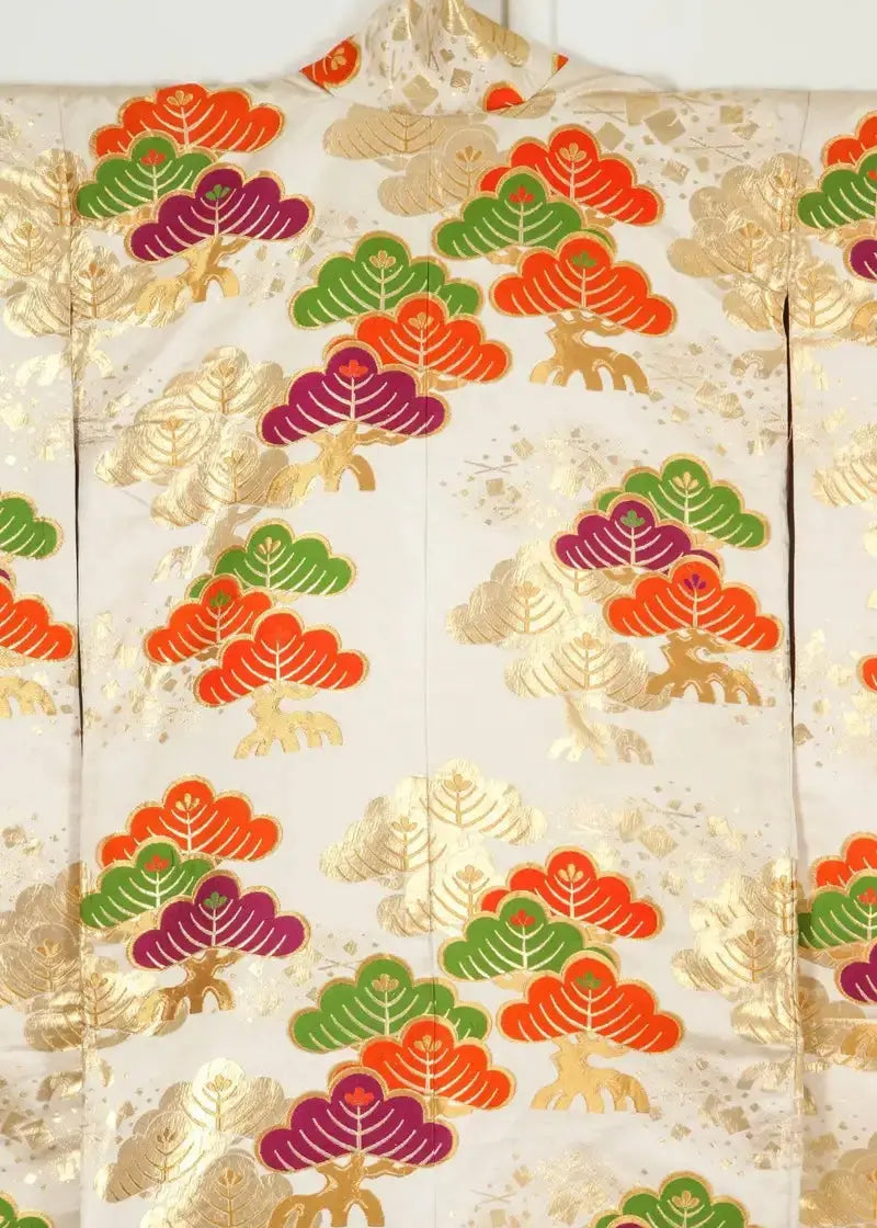 Kimono Ceremonial de Seda | Japón | 1970