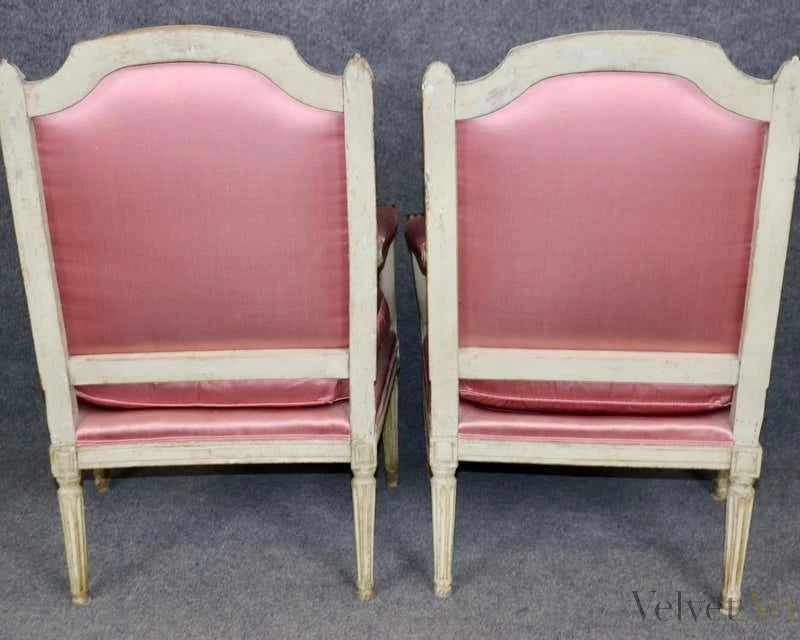 Sillones Estilo Luis XVI, Francia 1780 – vista 5 de 6