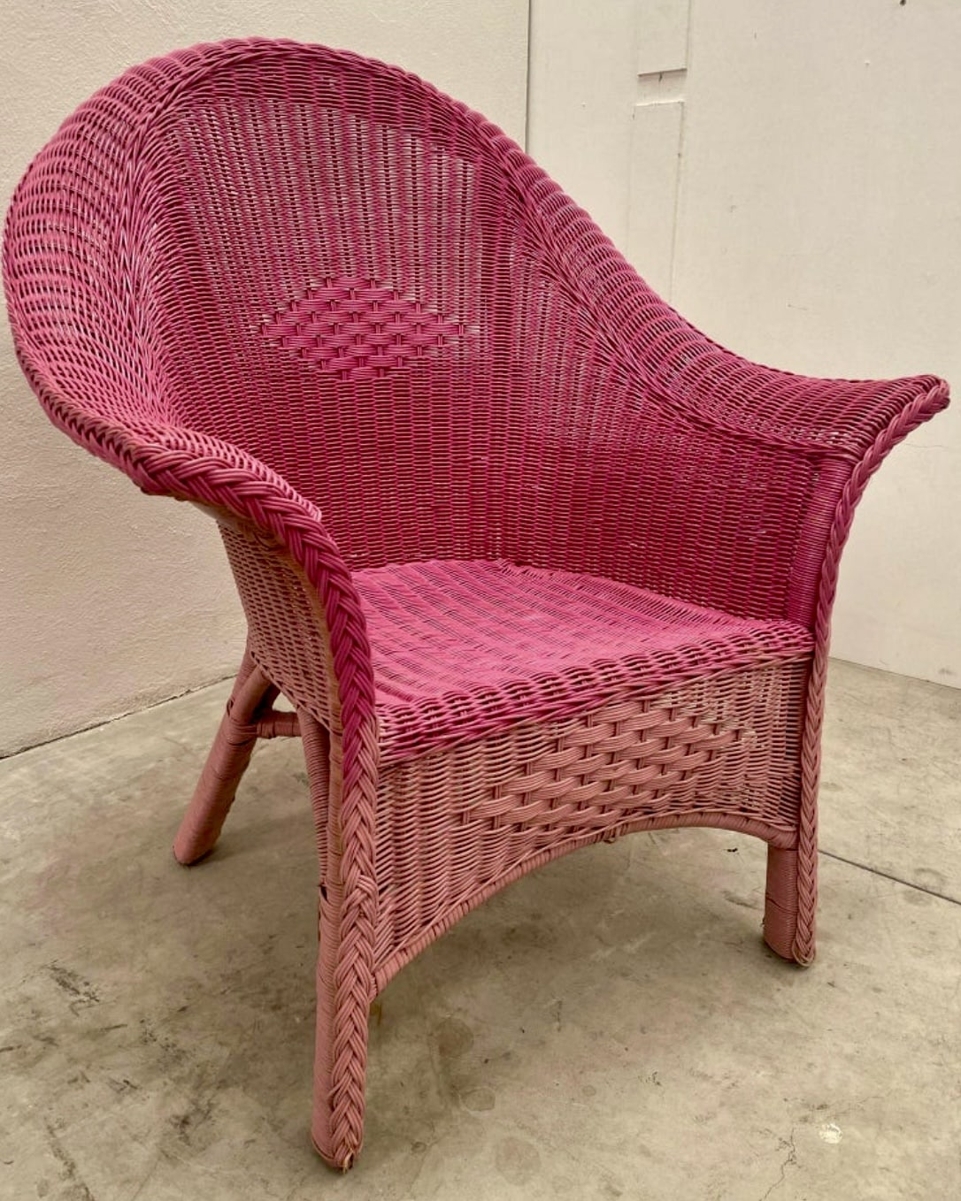 Sillón Italiano de Bambú de los Años 60