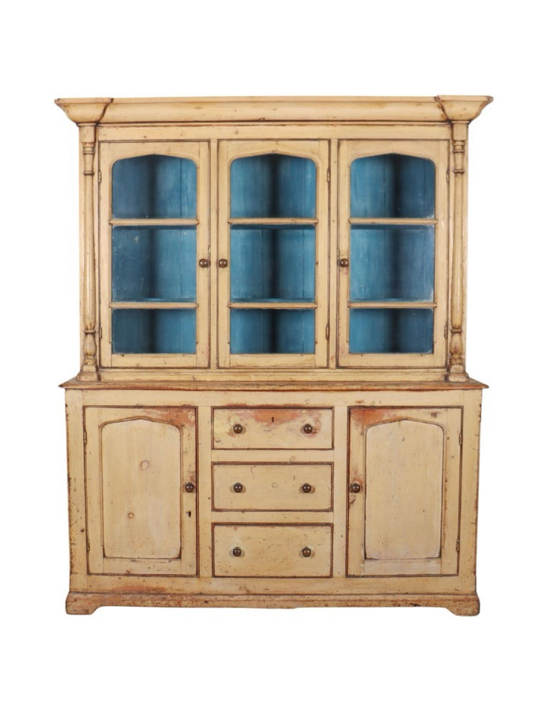 Cómoda Esmaltada | Pintura Original del West Country | Inglaterra, 1860