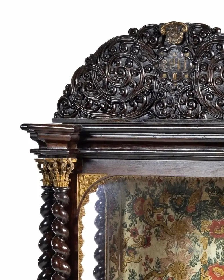 Oratorio Portugués Renacentista de Palisandro del Siglo XVII
