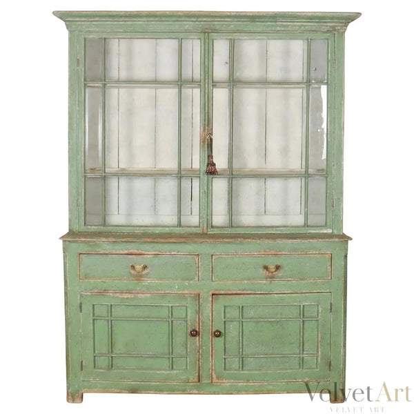 Cómoda Verde de Cocina Inglesa del West Country | Inglaterra, 1840