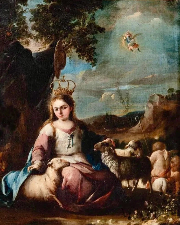 Divina Pastora | Juan de Espinal (Sevilla, 1714 – 1783)