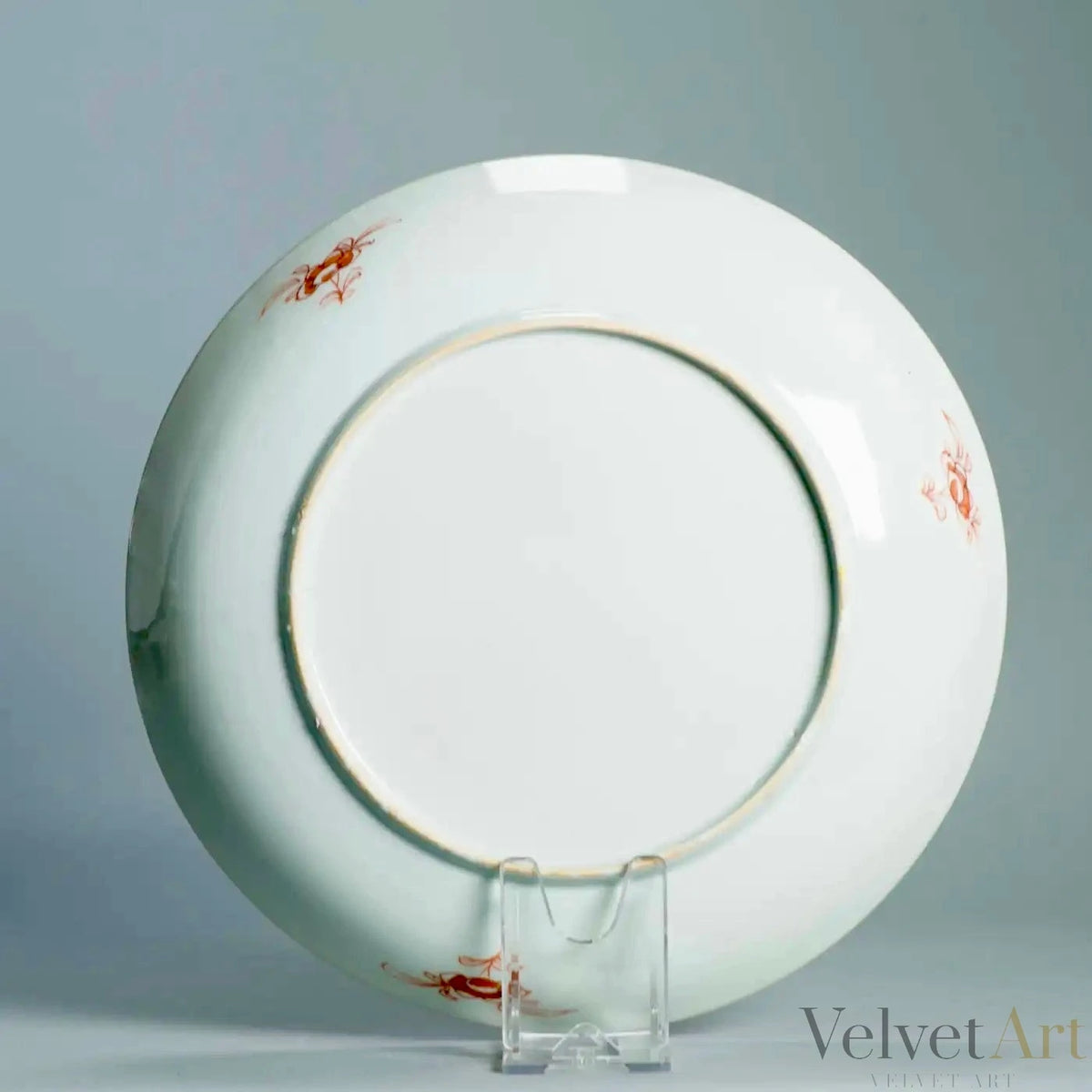 Plato de Porcelana China Yongzheng | Famille Rose, Siglo XVIII