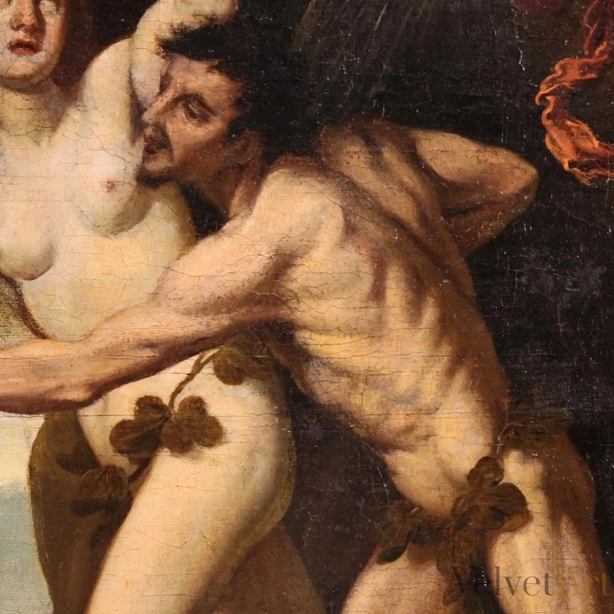 Escuela Italiana, Siglo XVII | “La Expulsión de Adán y Eva del Jardín del Edén”