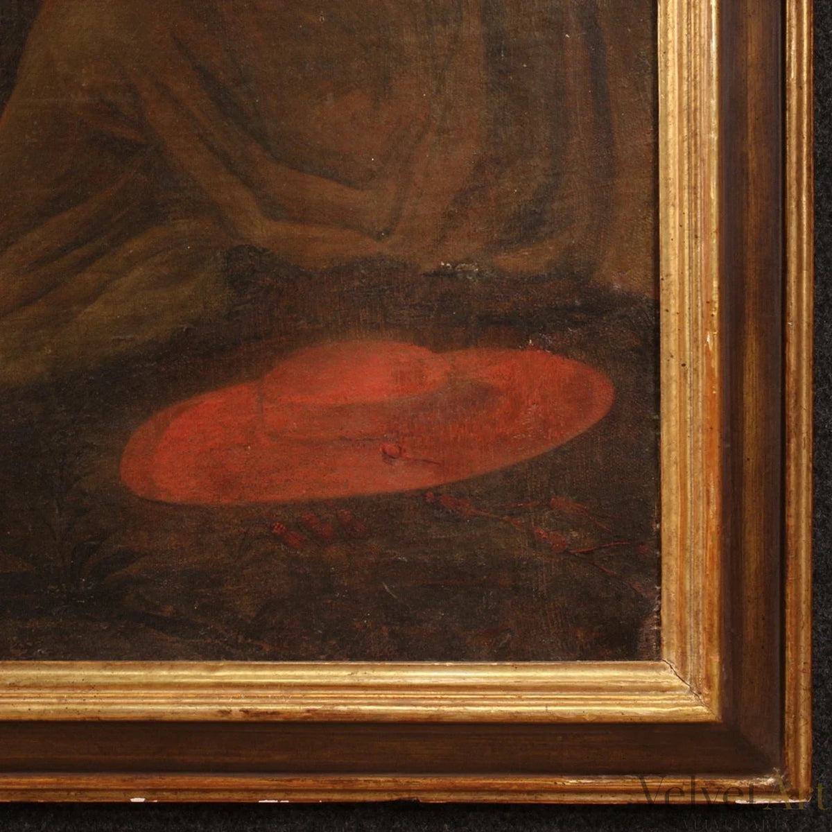 "La Adoración de los Santos" | Pintura Barroca Española Siglo XVIII