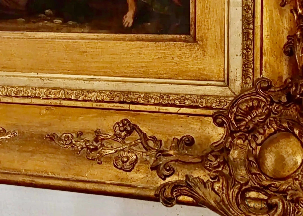 "Crucifixión" | Pintura Barroca Italiana, Siglo XVII | Óleo sobre Cobre