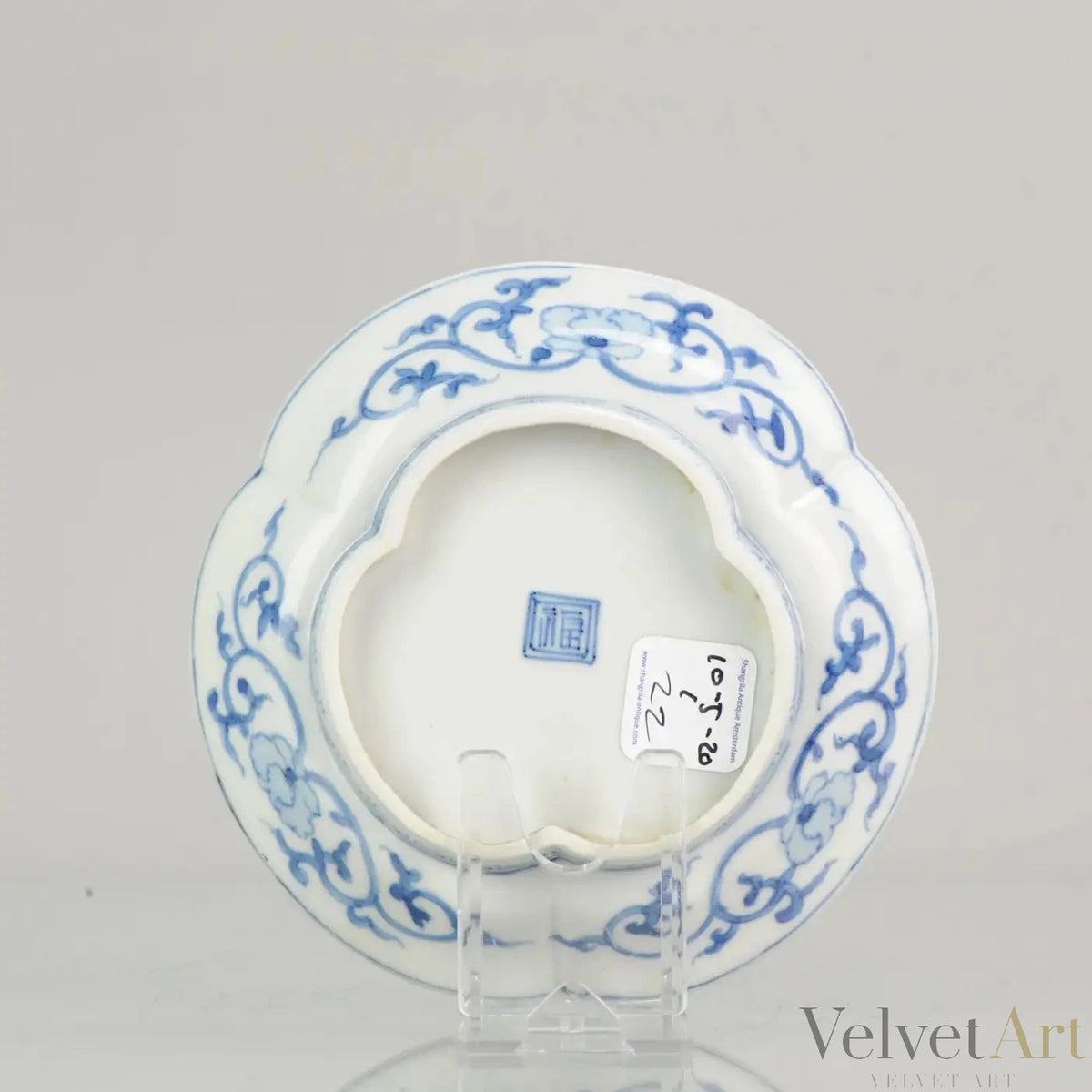 Placa de Porcelana Japonesa Ko-Kutani del Siglo XVII – vista 2 de 4