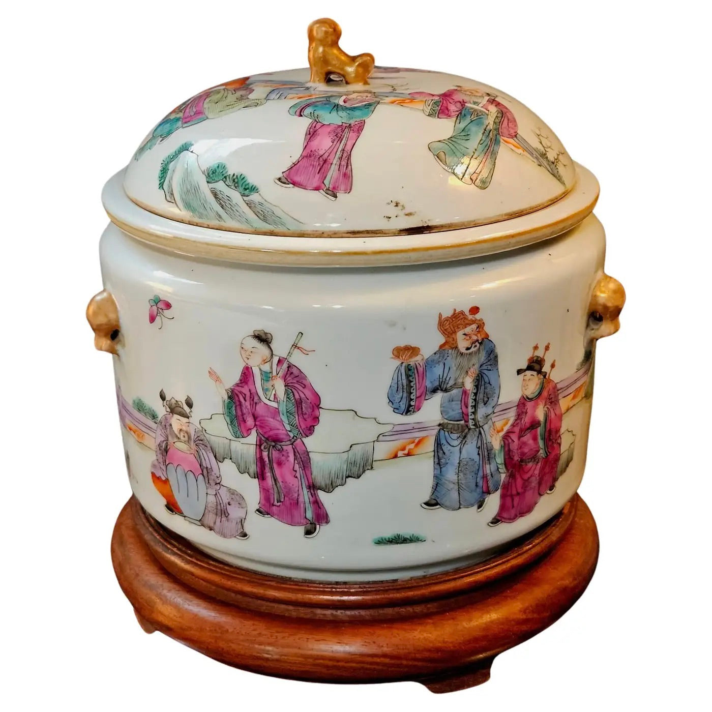 Sopera China Famille Rose | Principios del Siglo XIX