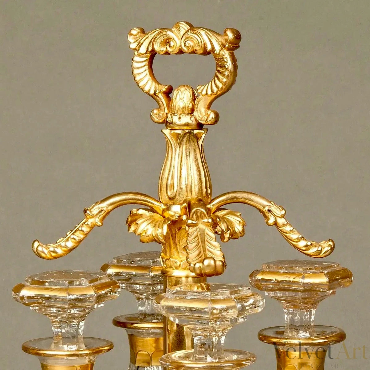 Licorera Francesa en Ormolu, Estilo Napoleón III, 1870 – vista 4 de 4
