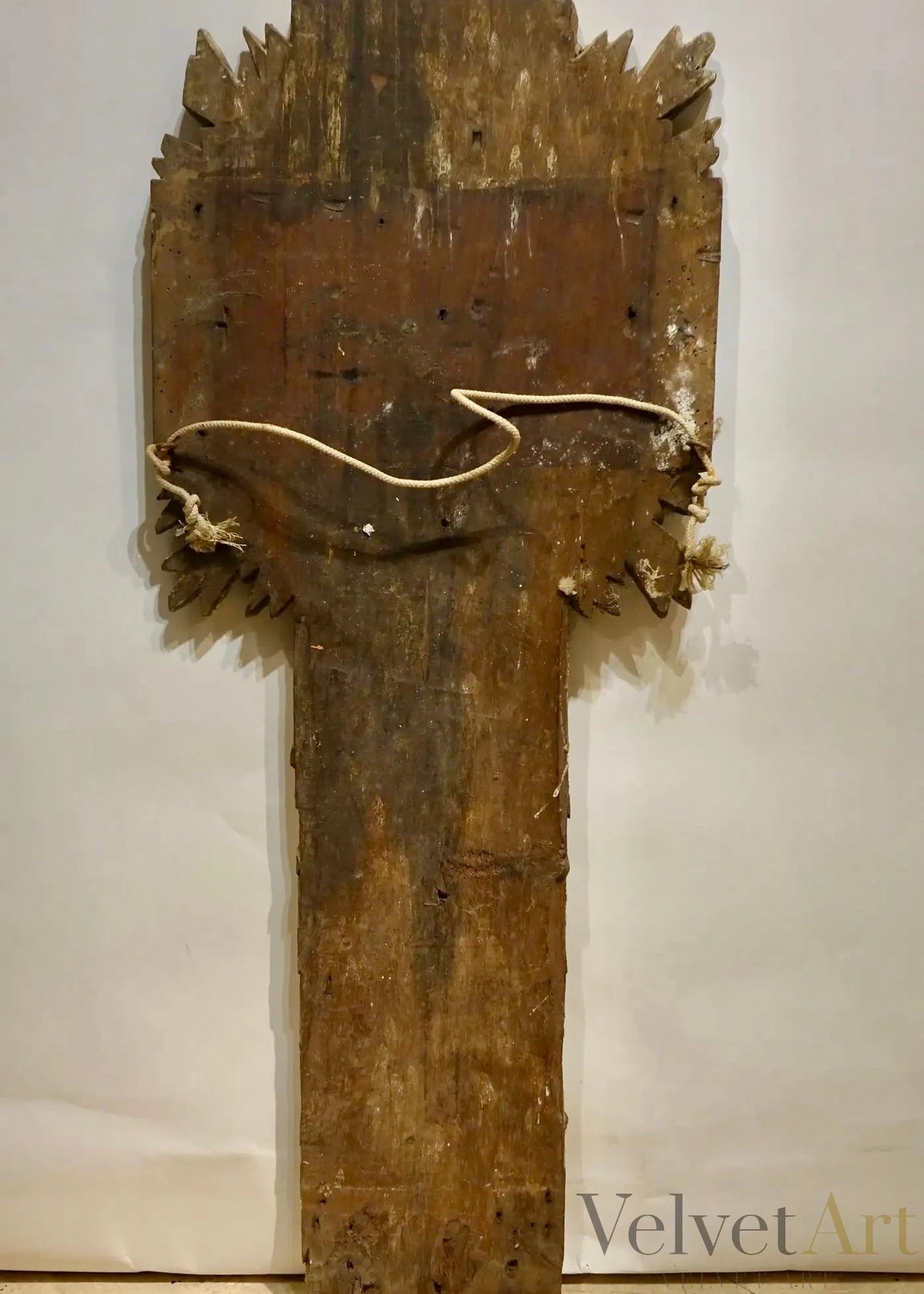 Crucifijo Oriental Griego Renacentista de Principios del Siglo XIX