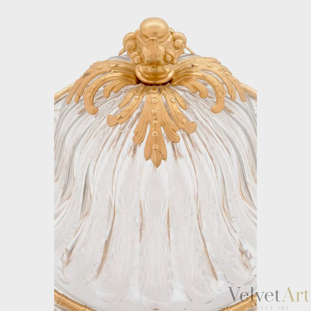 Centro Francés de Ormolu y Cristal del Siglo XIX – vista 6 de 7