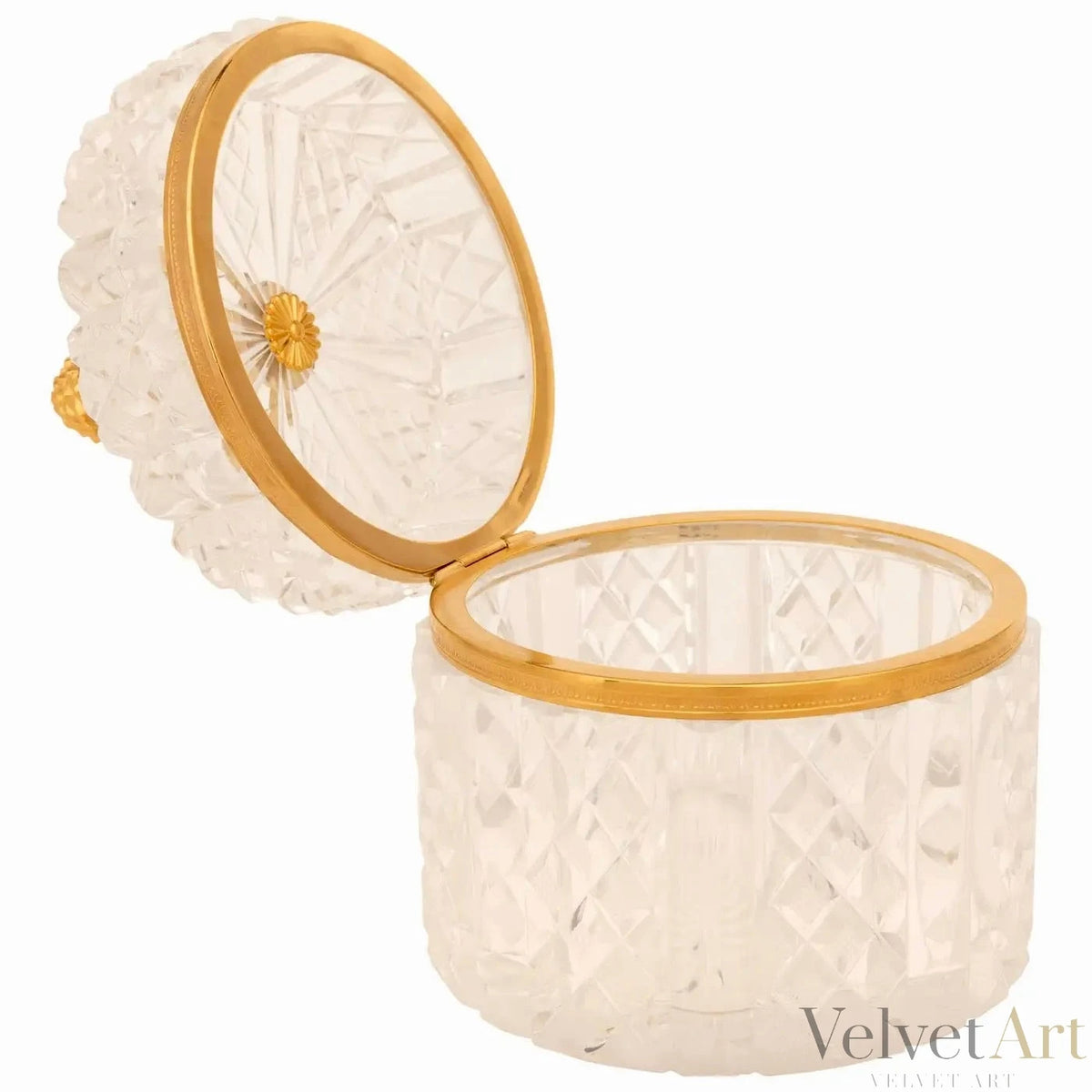 Caja Francesa de Cristal Baccarat y Ormolú del Periodo Charles X, 1830 – vista 2 de 7