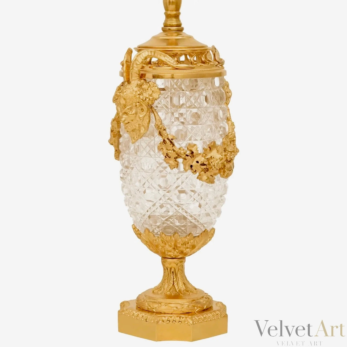 Lámparas Francesas Cristal de Baccarat y Ormolu Estilo Luis XVI de Siglo XIX – vista 2 de 5