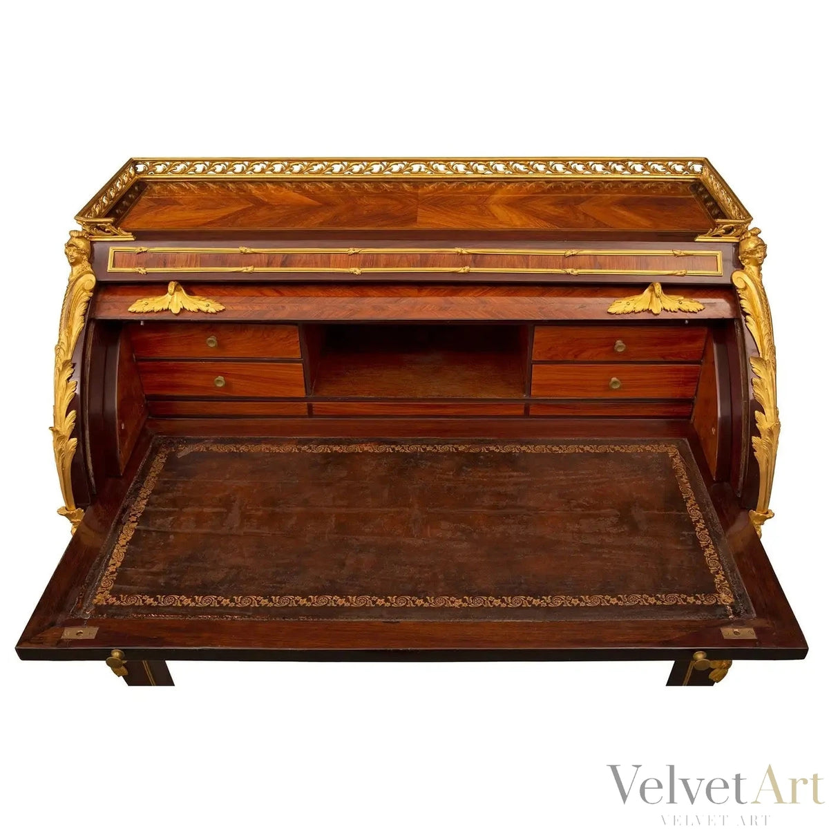 Bureau à Cylindre Francés del Siglo XVIII – vista 7 de 10
