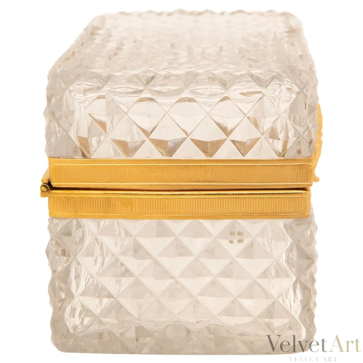 Caja Francesa del Siglo XIX en Cristal de Baccarat y Ormolu, Estilo Luis XVI – vista 6 de 8