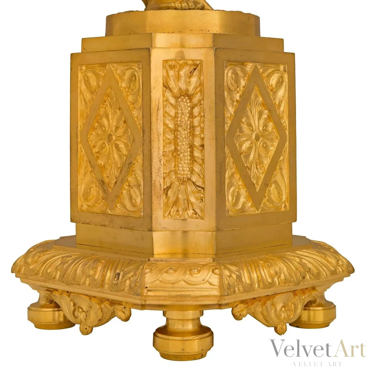 Lámparas Francesas en Ormolu, Estilo Luis XVI, Siglo XIX – vista 4 de 8