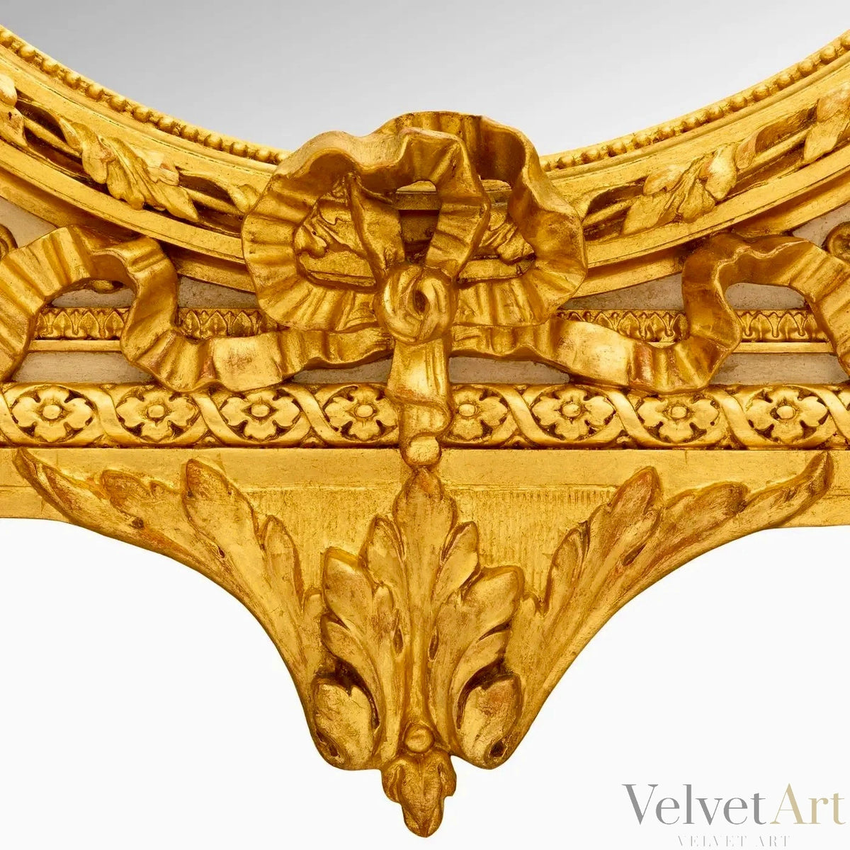 Espejo Francés Dorado Luis XVI del Siglo XIX – vista 4 de 6