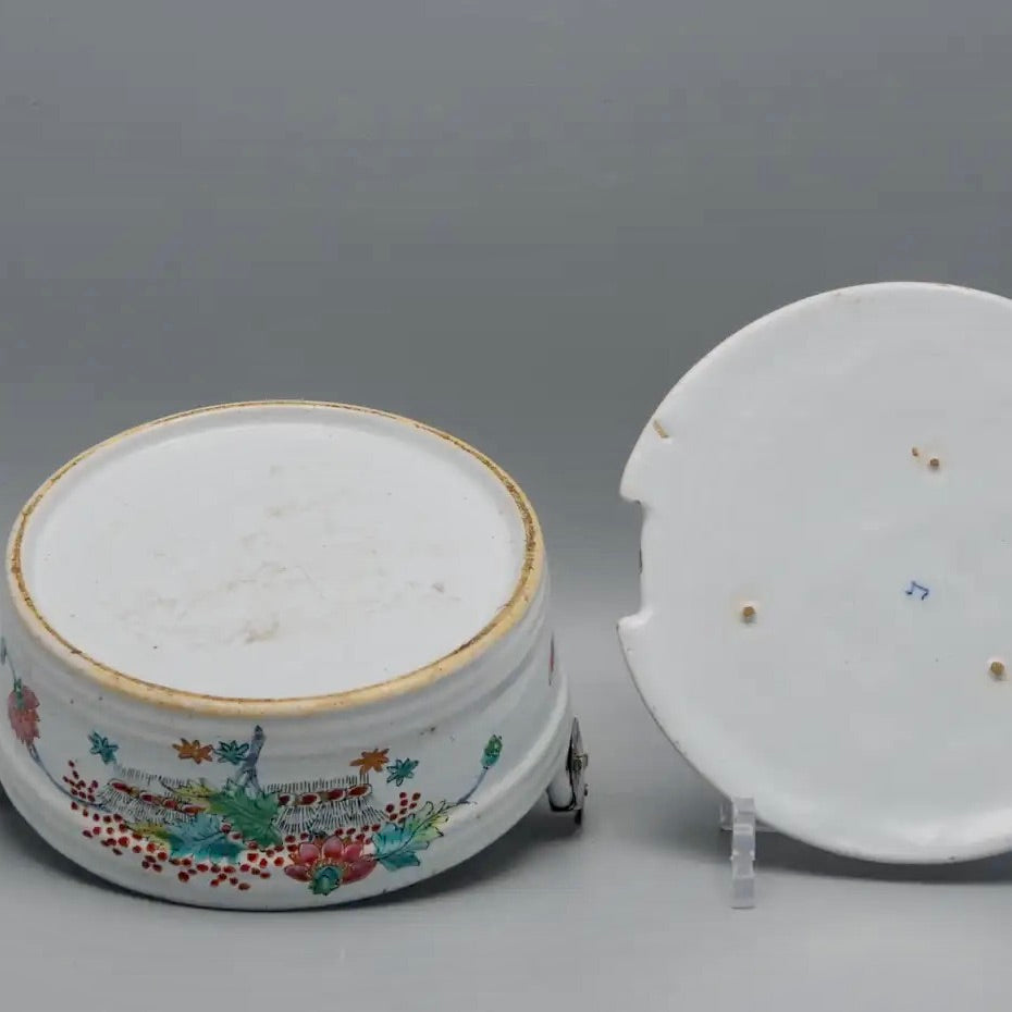 Mantequera Policroma de Delft del Siglo XVIII | Estilo Kakiemon