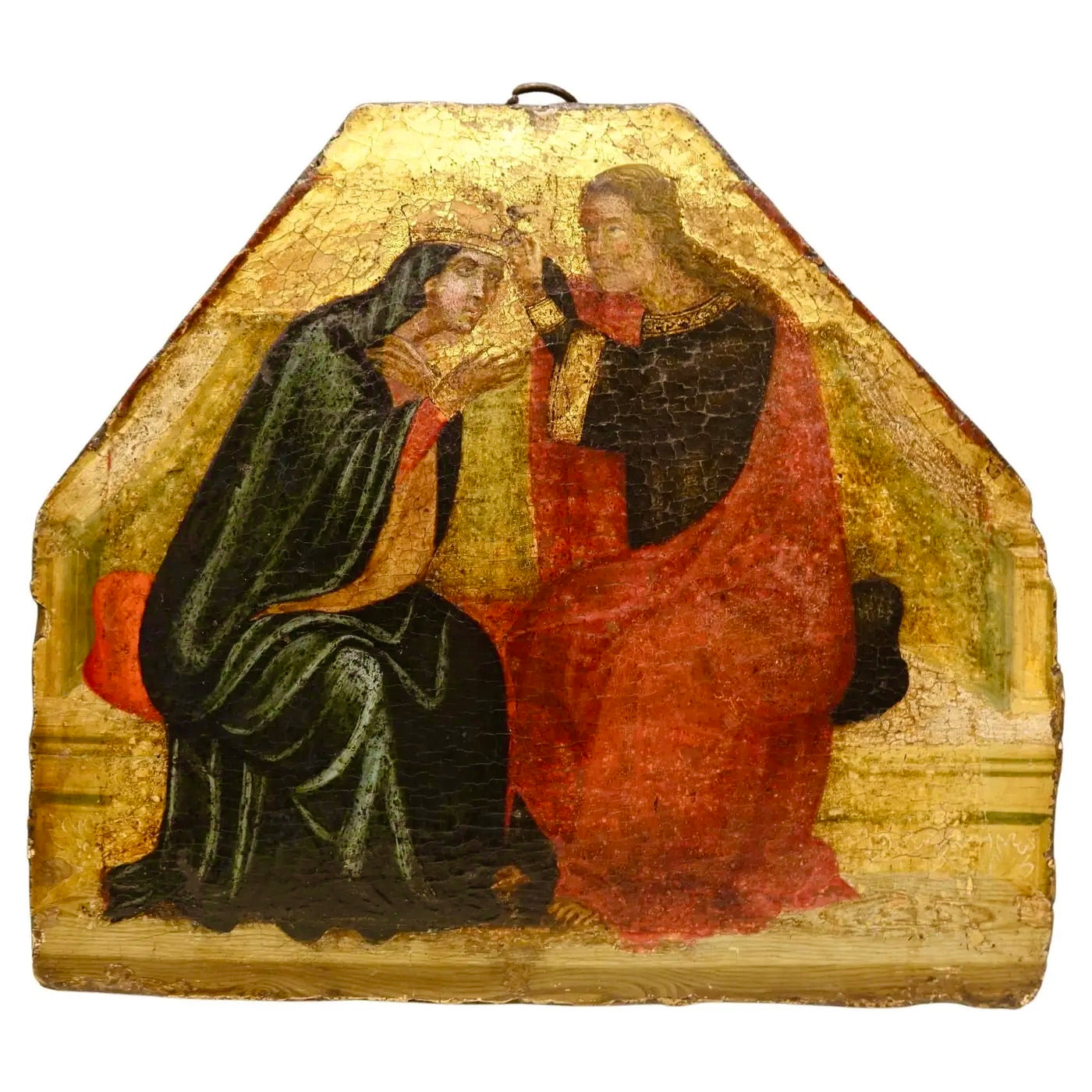 Entorno de Lorenzo Veneziano | Coronación de la Virgen con Fondo de Oro | Venecia, Siglo XIV