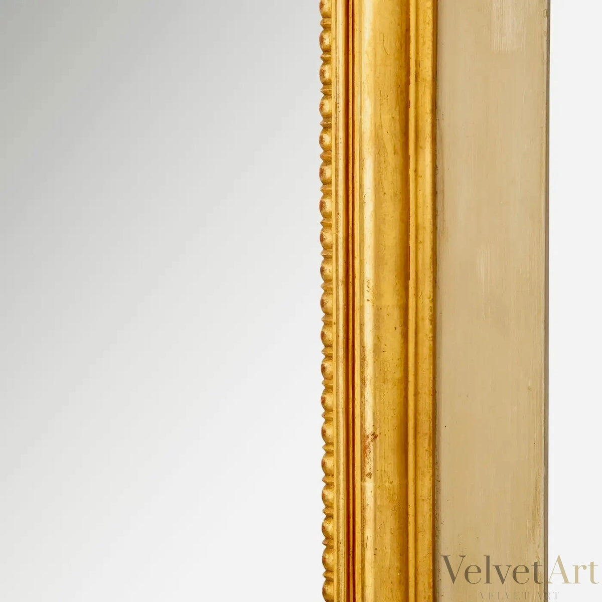 Espejo Francés Luis XV del Siglo XIX en Madera Dorada Original – vista 3 de 8