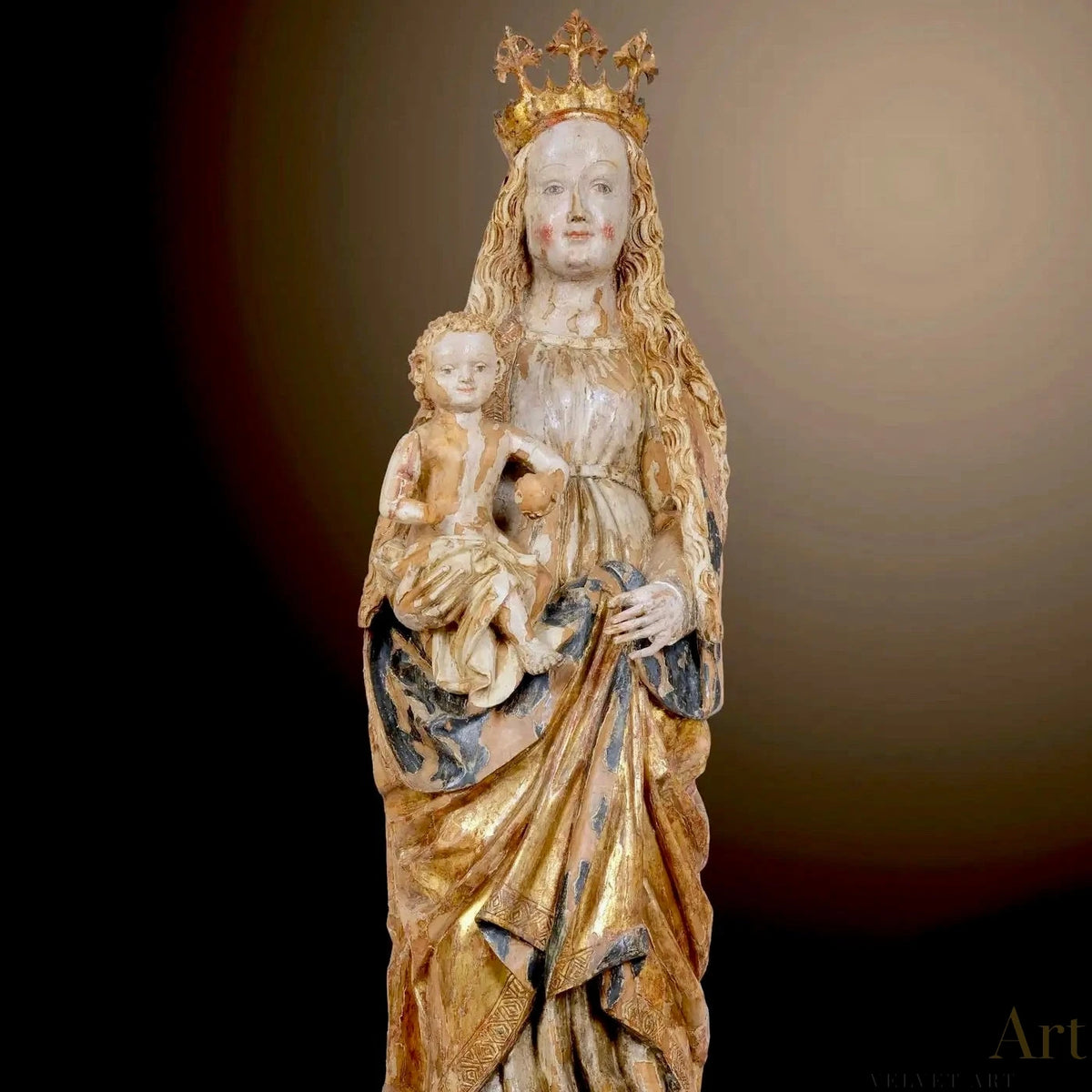 Virgen de Peña de Francia | Escultura en Madera del Siglo XVI