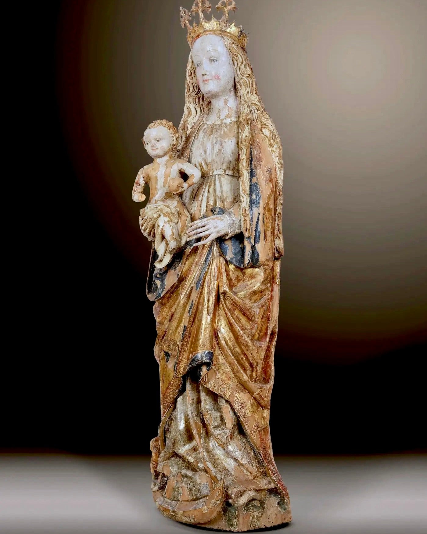 Virgen de Peña de Francia | Escultura en Madera del Siglo XVI