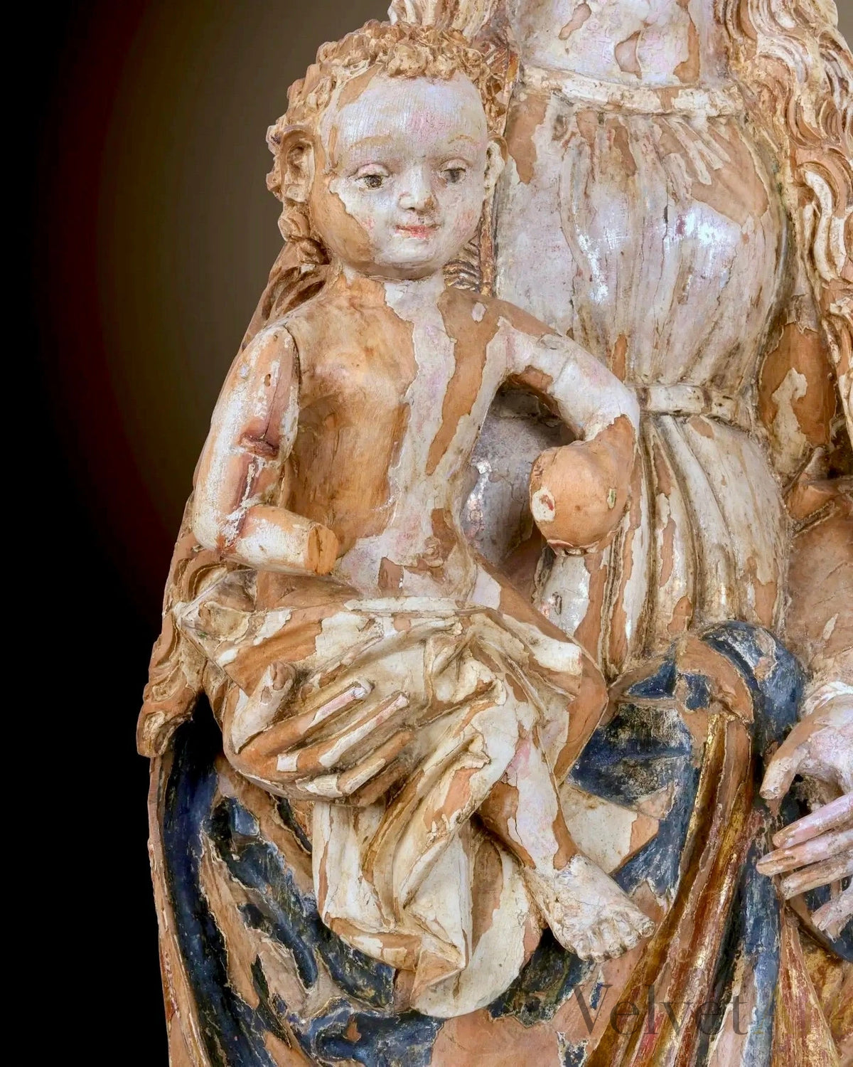 Virgen de Peña de Francia | Escultura en Madera del Siglo XVI