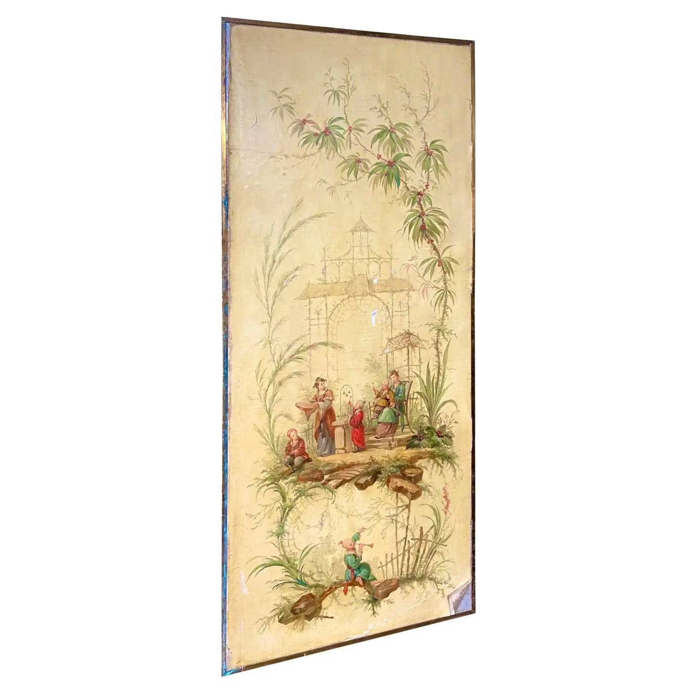 Espejo Chinoiserie Francés del Siglo XIX