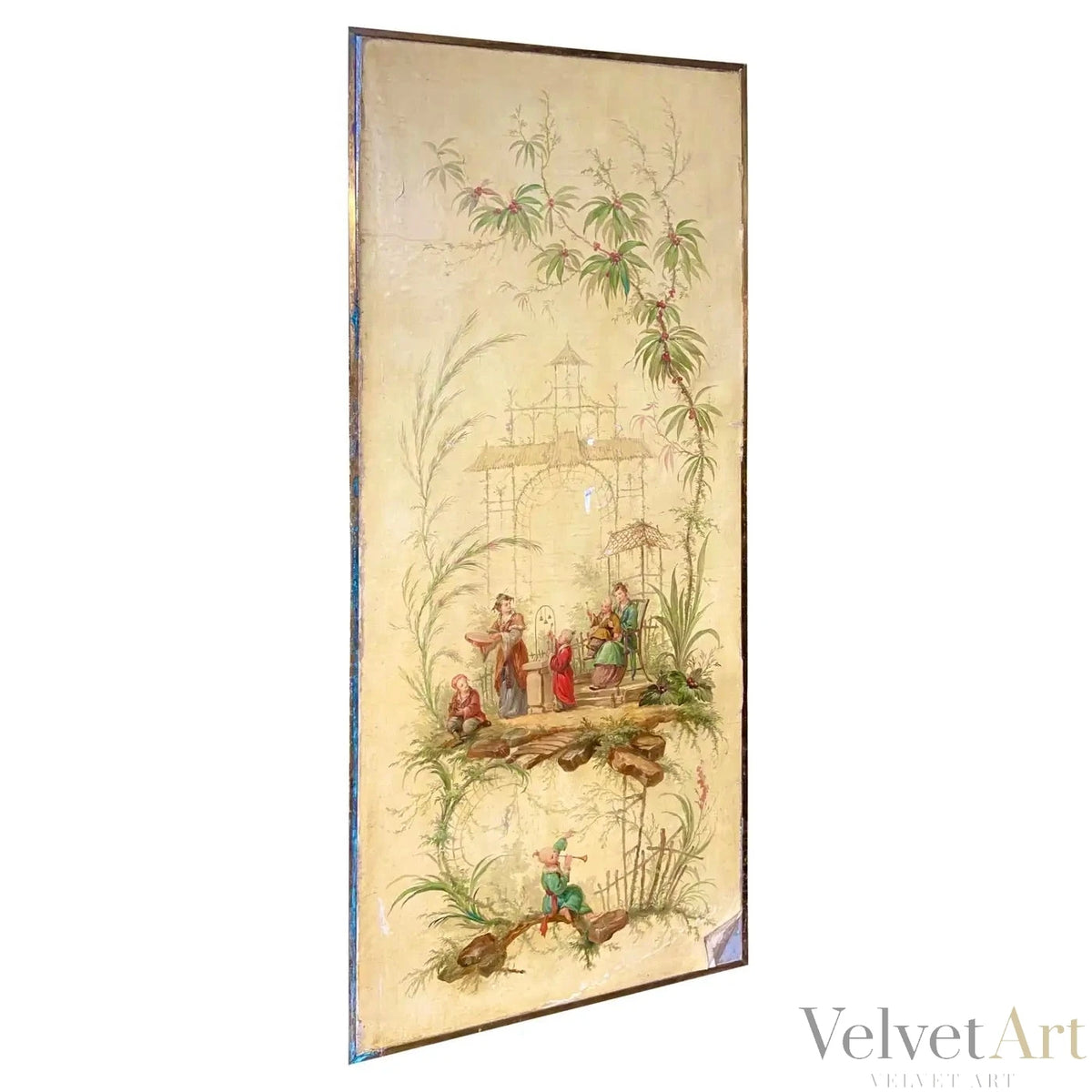 Espejo Chinoiserie Francés del Siglo XIX