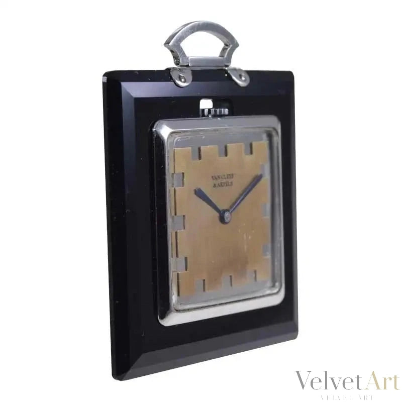 Reloj Van Cleef & Arpels de Bolsillo Art Deco de 1930 – vista 6 de 8