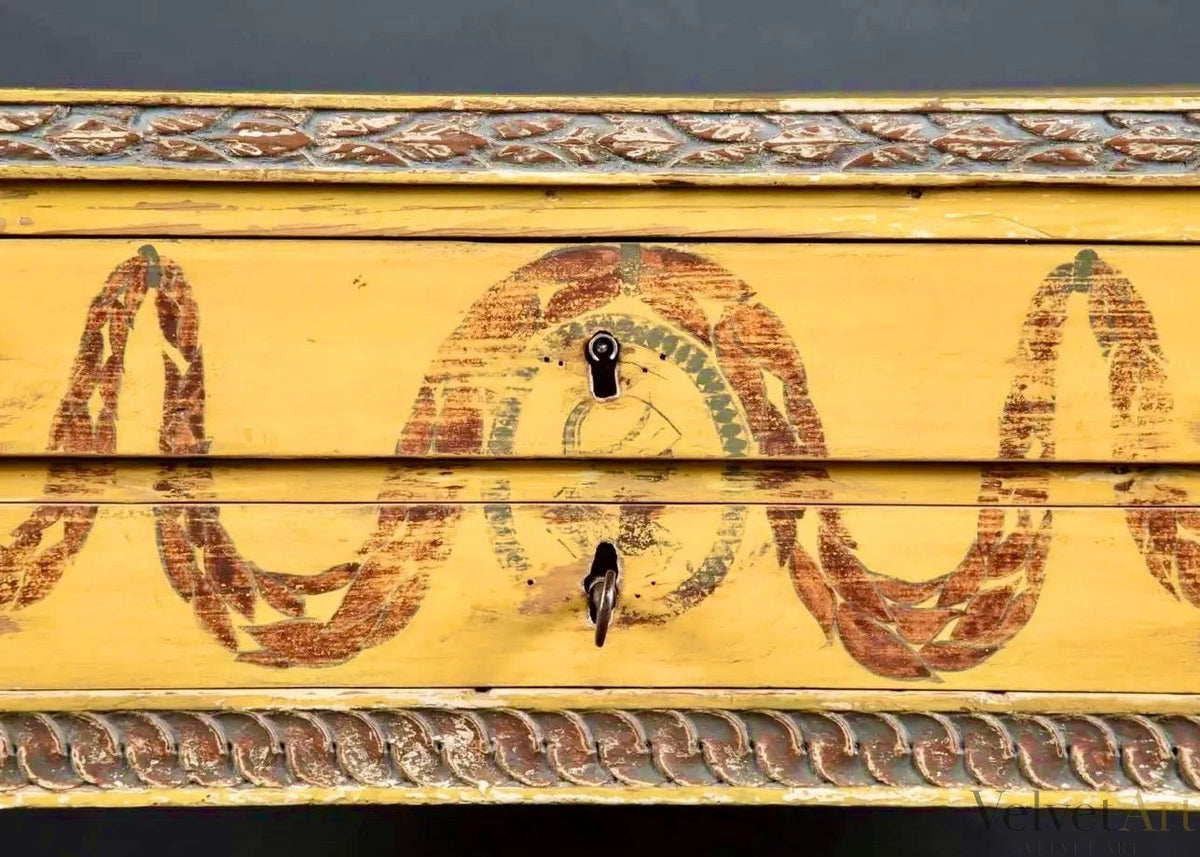 Mesa Estilo Luis XVI Pintada a Mano, Italia Siglo XVIII – vista 6 de 6