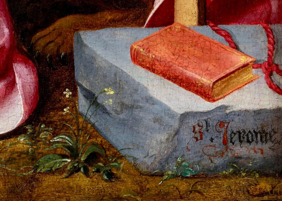 "San Jerónimo" | Círculo de Lambert Van Noort, Escuela de Amberes, ca. 1550