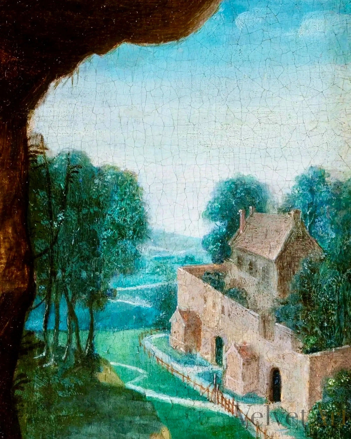 "San Jerónimo" | Círculo de Lambert Van Noort, Escuela de Amberes, ca. 1550