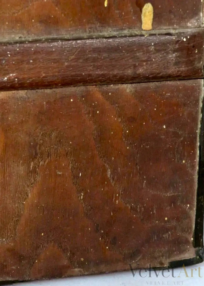 Nuestra Señora de los Milagros, Óleo sobre Tabla, Escuela Española, siglo XVIII – vista 12 de 12