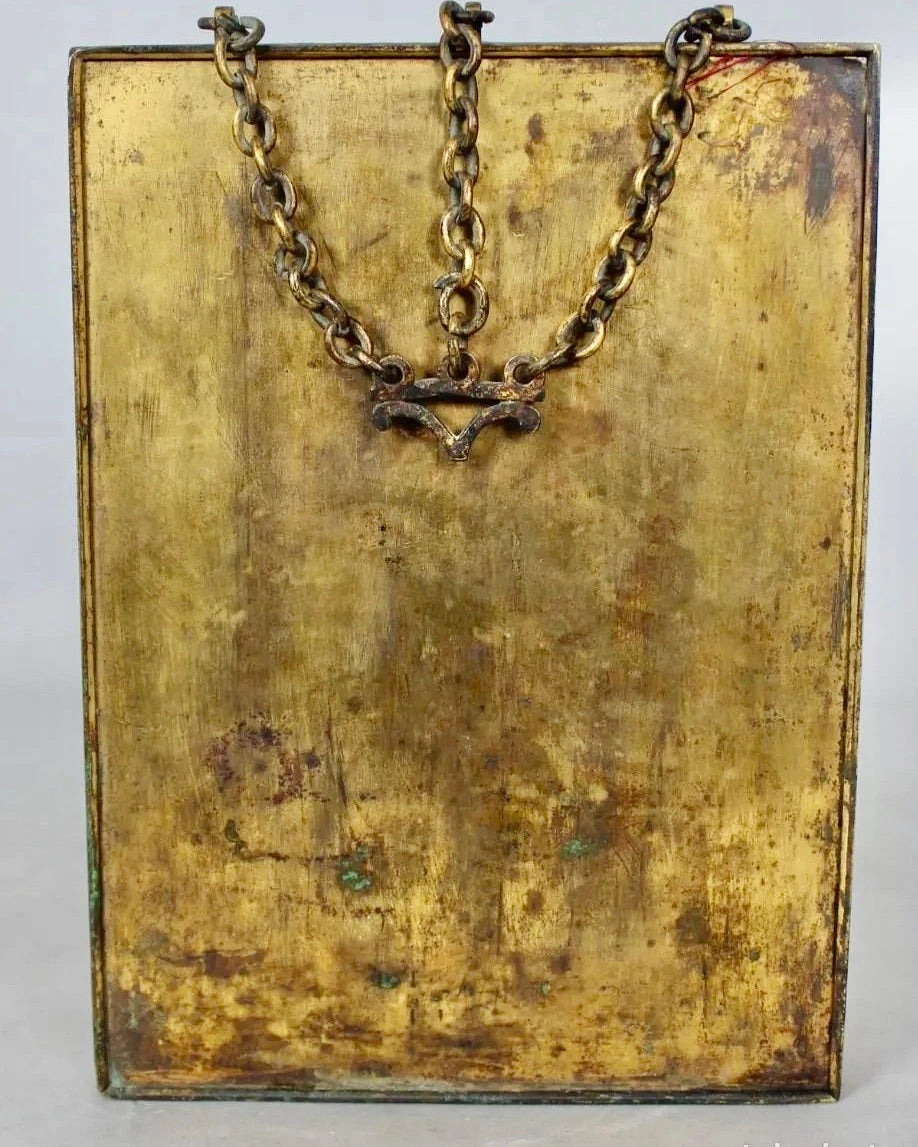 Cristo de la Humildad y Paciencia en Relieve de Oro Amarillo 18k, Siglo XVII – vista 7 de 7