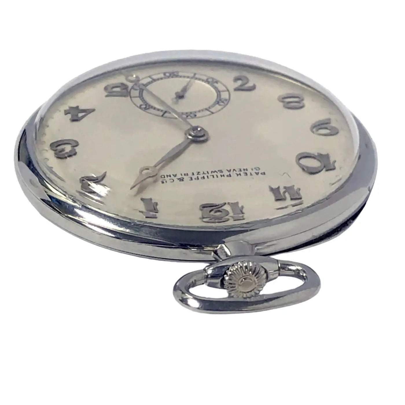 Patek Philippe Años 20 | Reloj de Bolsillo de Oro Blanco