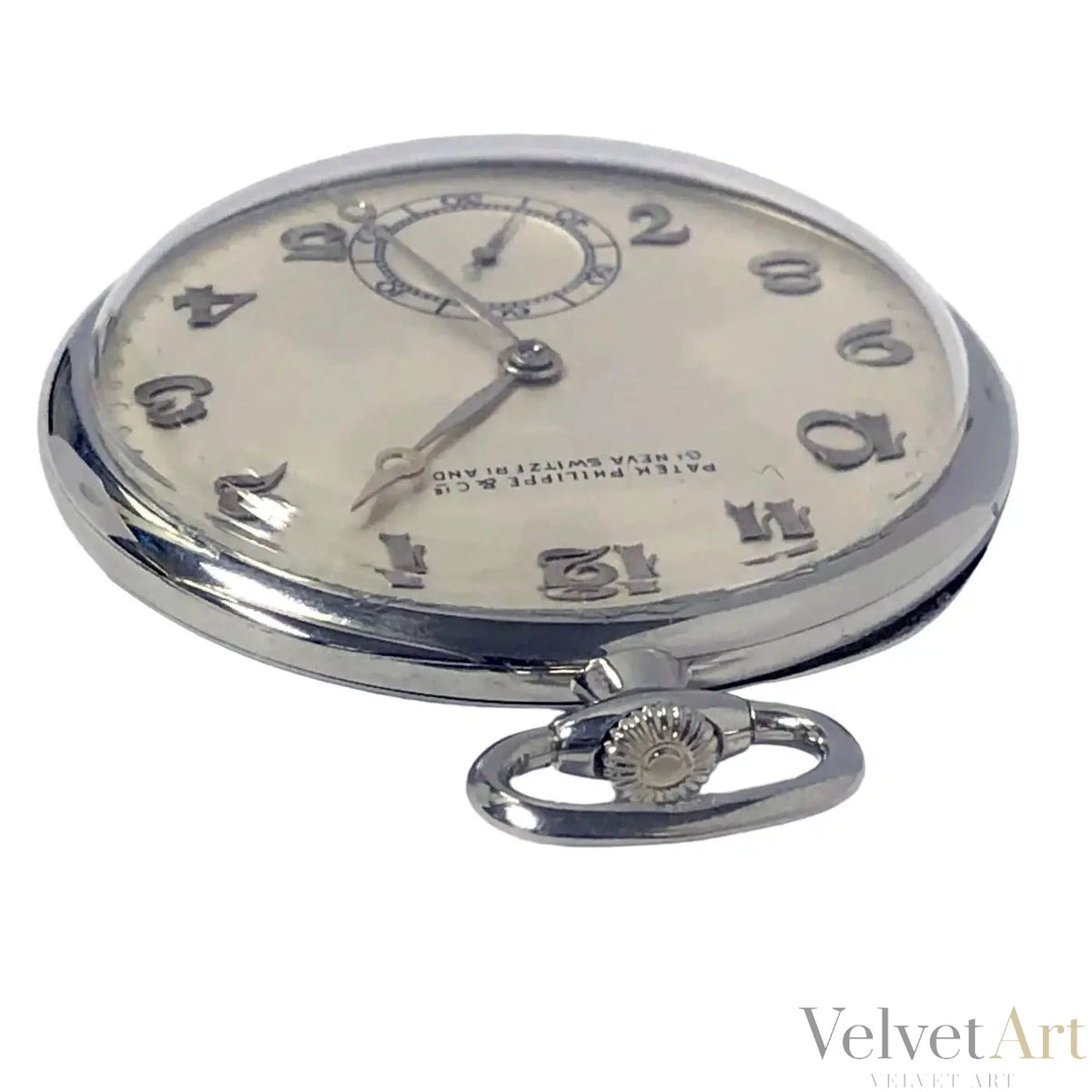 Patek Philippe Años 20 | Reloj de Bolsillo de Oro Blanco